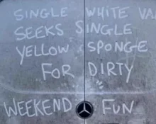 Fingers Off: Dirty Van Graffiti Could See Wannabe Artists Imprisoned